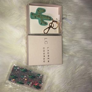 Cactus IPhone 8/7 phone case & cactus key chain